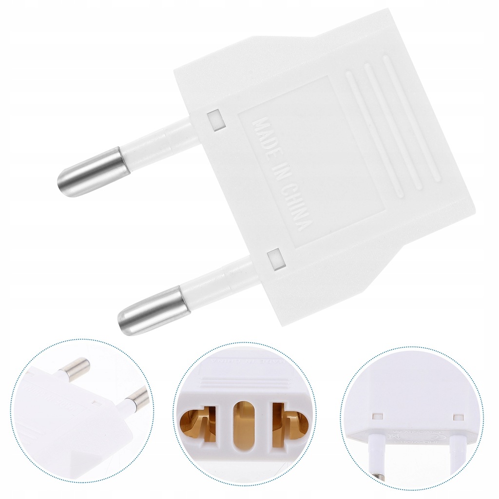 фото №8, Европейский адаптер разъёмы 6a адаптер разъёмы podróżnej na ścianie