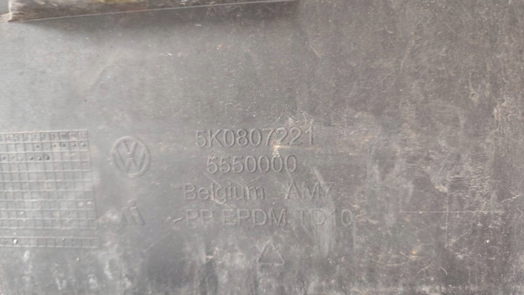 фото №7, Vw golf vi 5k0 бампер перед 5k0807221 оригинал