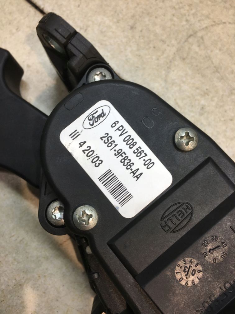 фото №7, Потенциометр газа ford fusion 1.4 2s619f836aa
