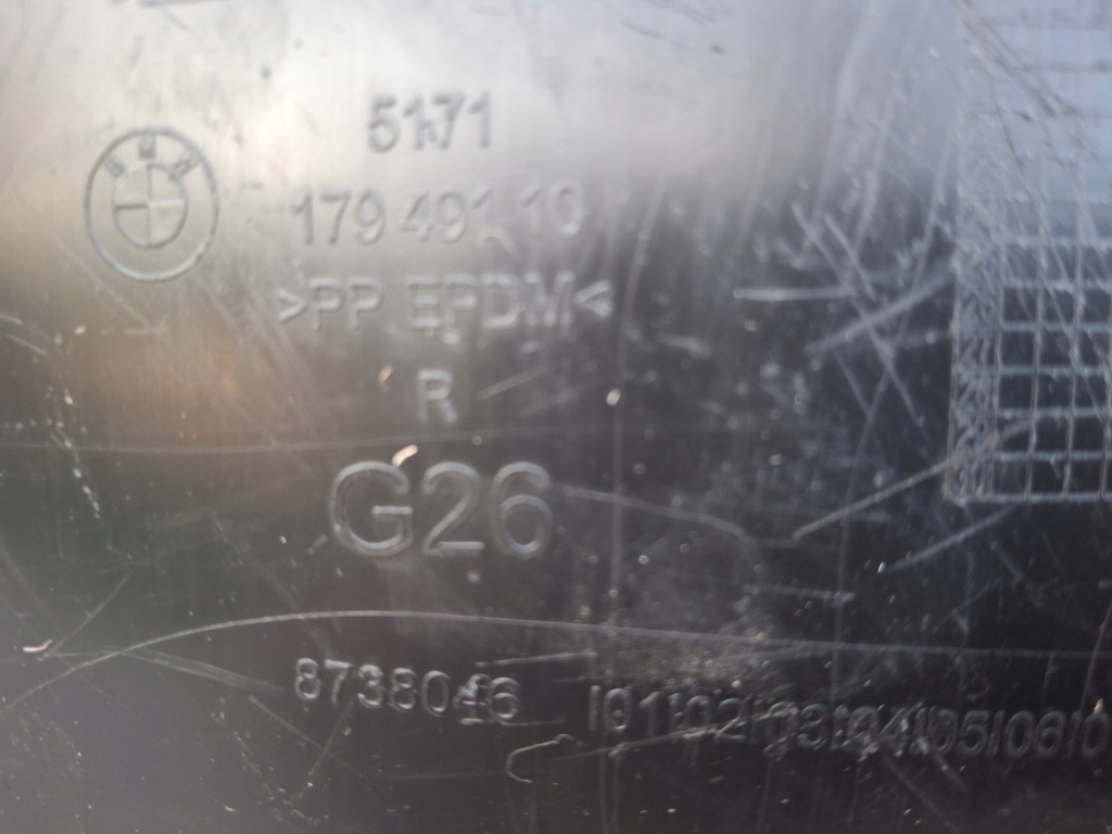 фото №9, Bmw 4 i4 i4 g26 підкрилок захист ніша колеса передні перед ліва lub праве kpl