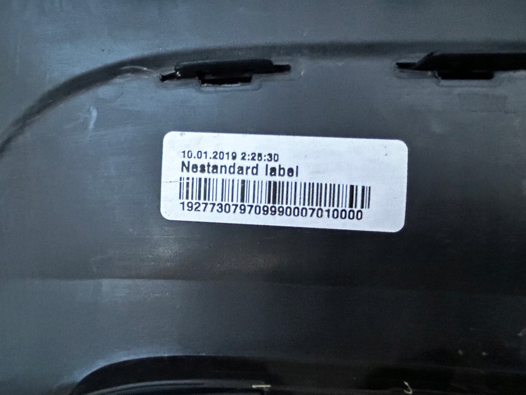 фото №9, Bmw x1 f48 диффузор спойлер бампера задняя