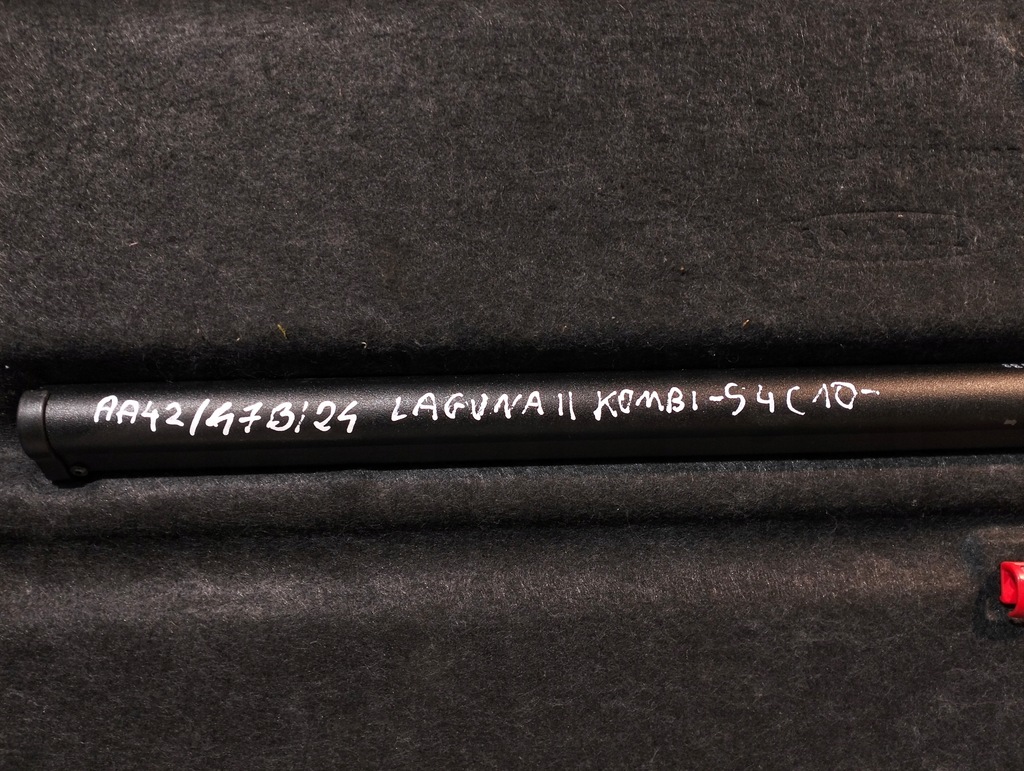 фото №11, Полиця багажника з шторка renault laguna ii kombi 2002r оригінальний номер 8200019513