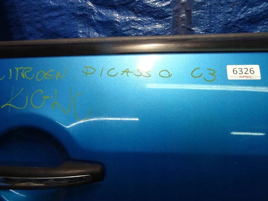 фото №8, Дверь правое перед citroen c3 picasso kgwc