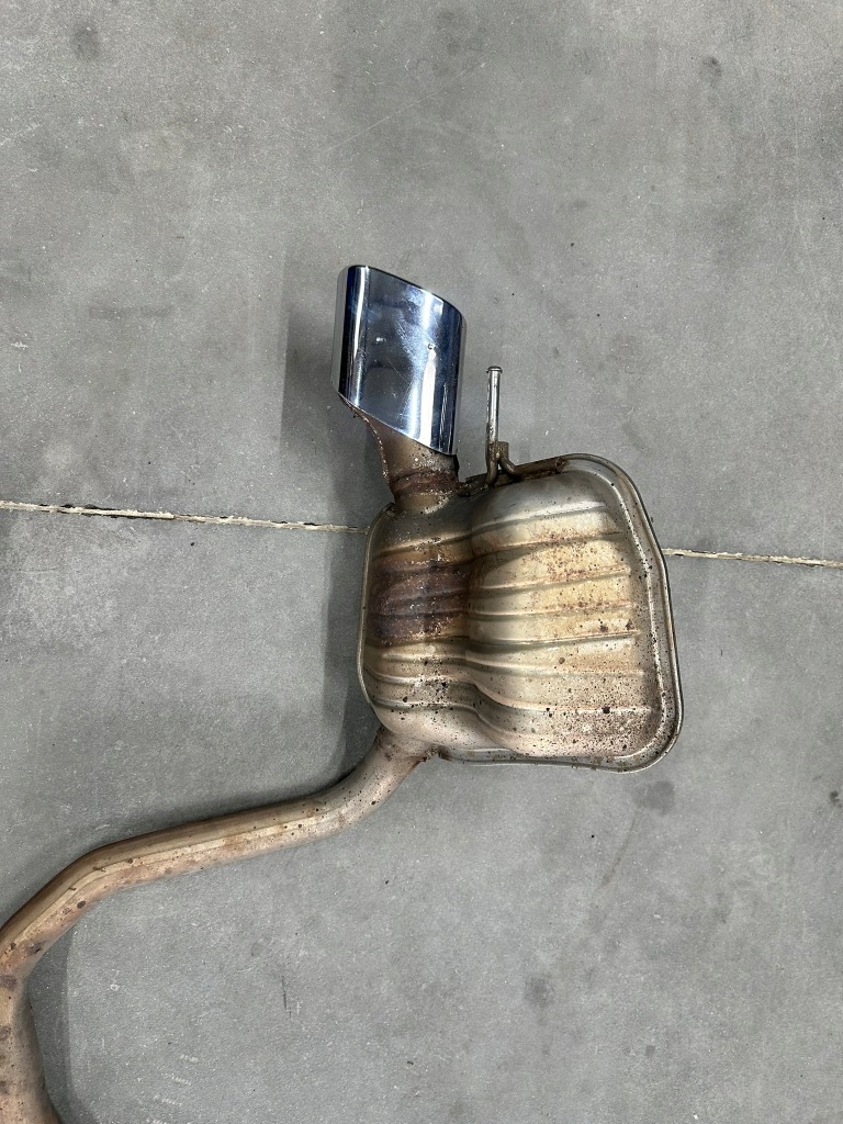 Вихлоп, гасник, exhaust, каталізатор mercedes sl r230, w230 za 5.0 комплект в Україні