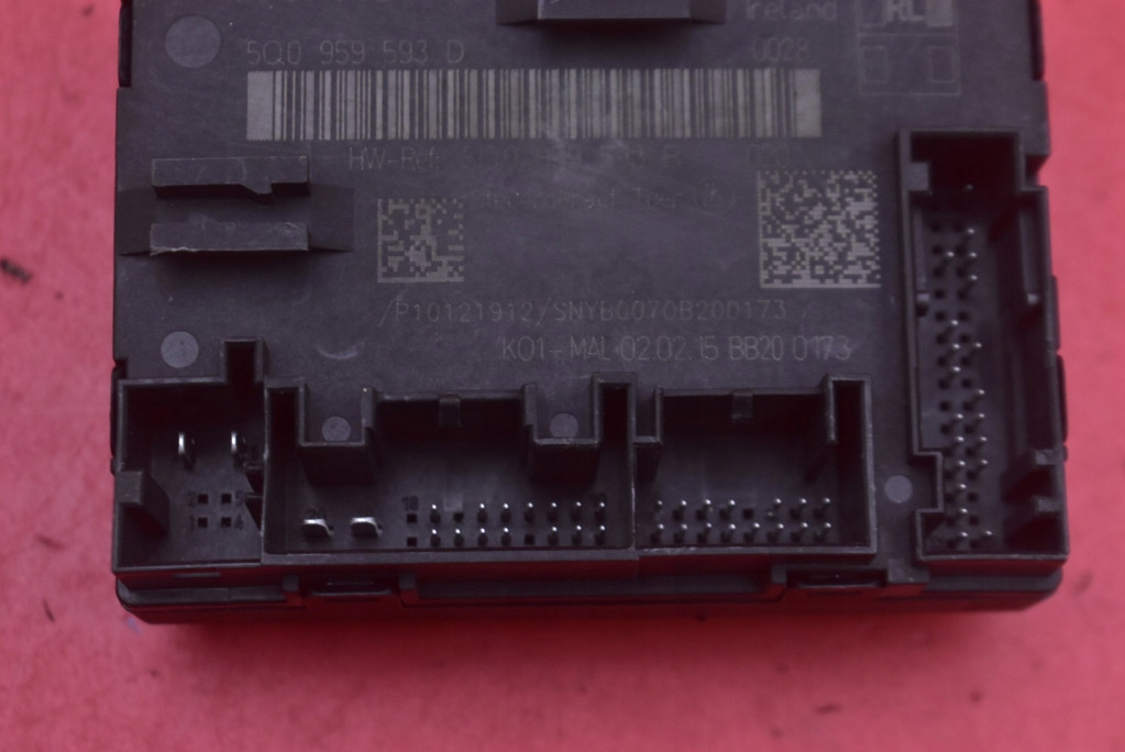 фото №8, Модуль дверь левый перед 5q0959593d vw golf 7 vii sportsvan 1.4 tsi 150 km