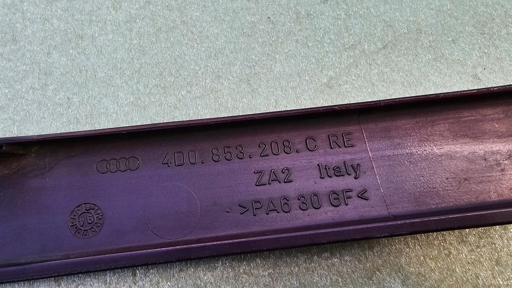 фото №9, Audi a8 d2 молдинг pod фара права 4d0853208c faktura vat 23%