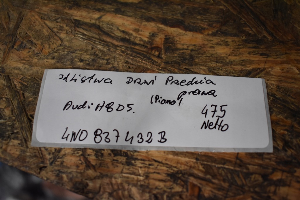 фото №4, Idealna молдинг рамка дверь передняя правая piano audi a8 d5 1