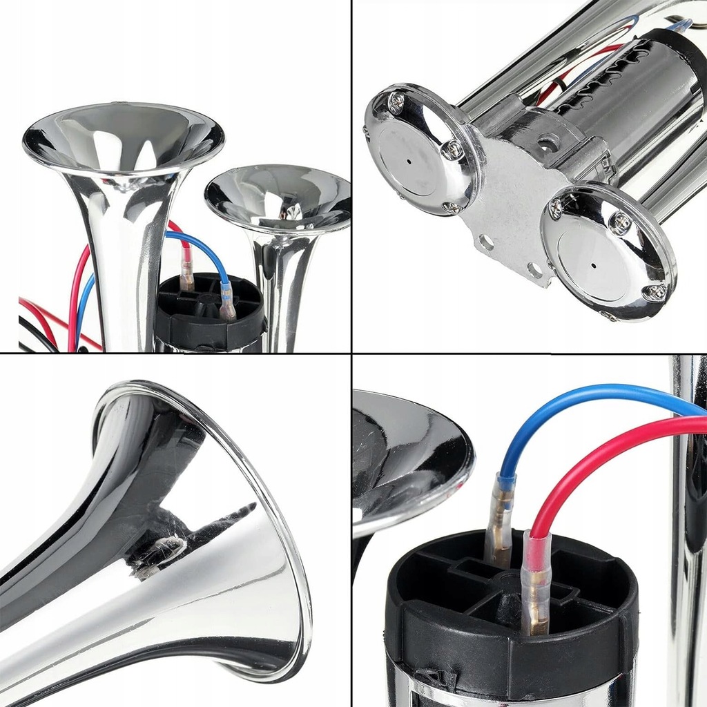 фото №15, 12v клаксон автомобільний 600 db, do транспортних засобів вантажних, vanów, motocykli