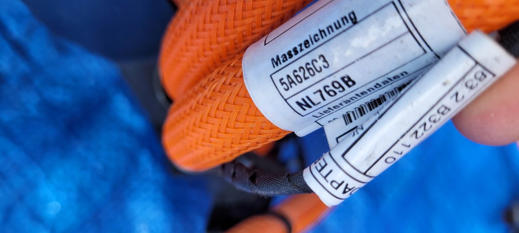 фото №9, Кабель шланг wysokiego напруги bmw xm g09 eu