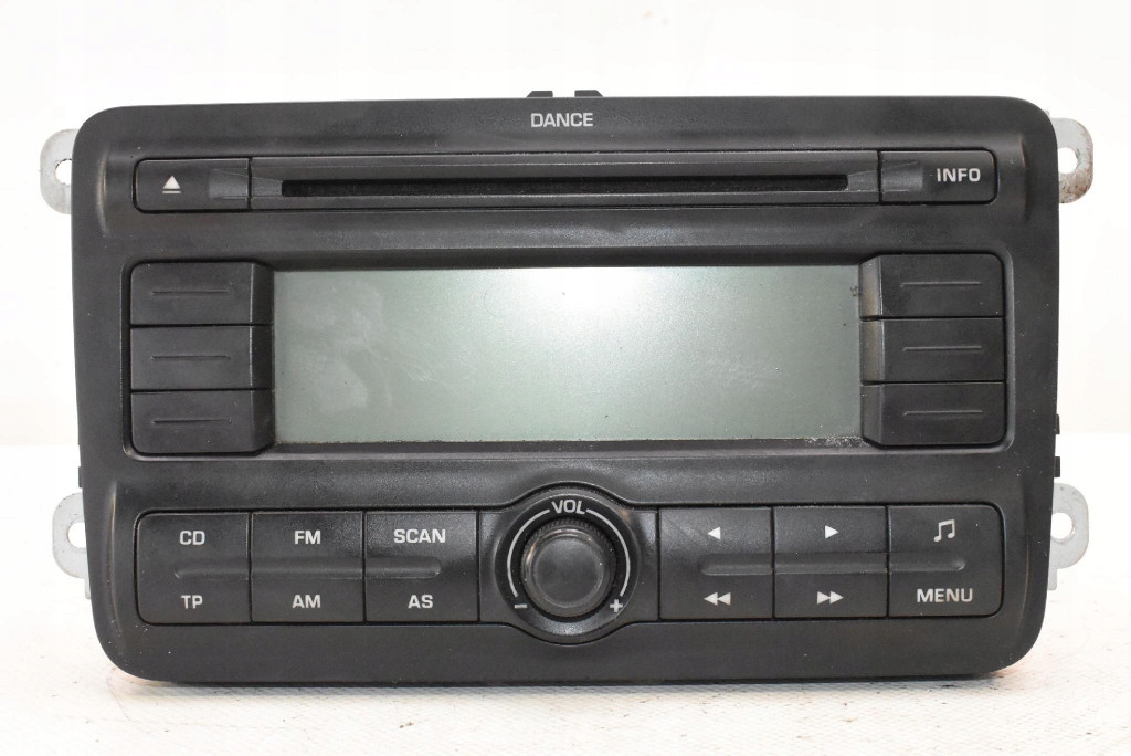фото №1, Радио радиопроигрыватель cd rds 5j0035161 skoda fabia 2 ii 07-10