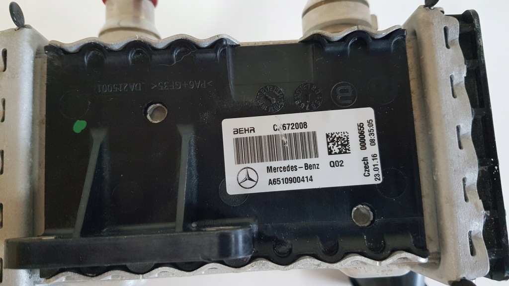 фото №8, Mercedes радиатор интеркулер a6510900414 a6510901900 w205 w253