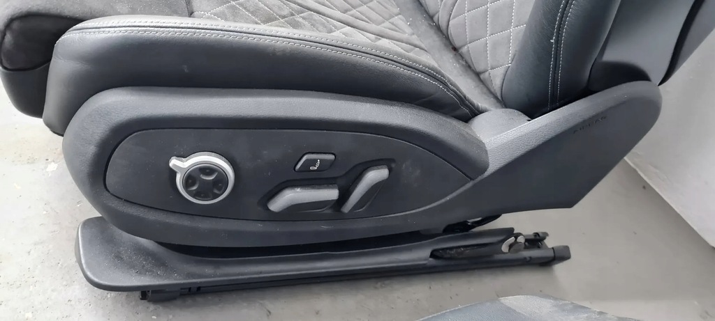 фото №14, S5 8w lift a5 сиденья сиденье заднее сиденье alcantara память sportback s4 b9 8w a4