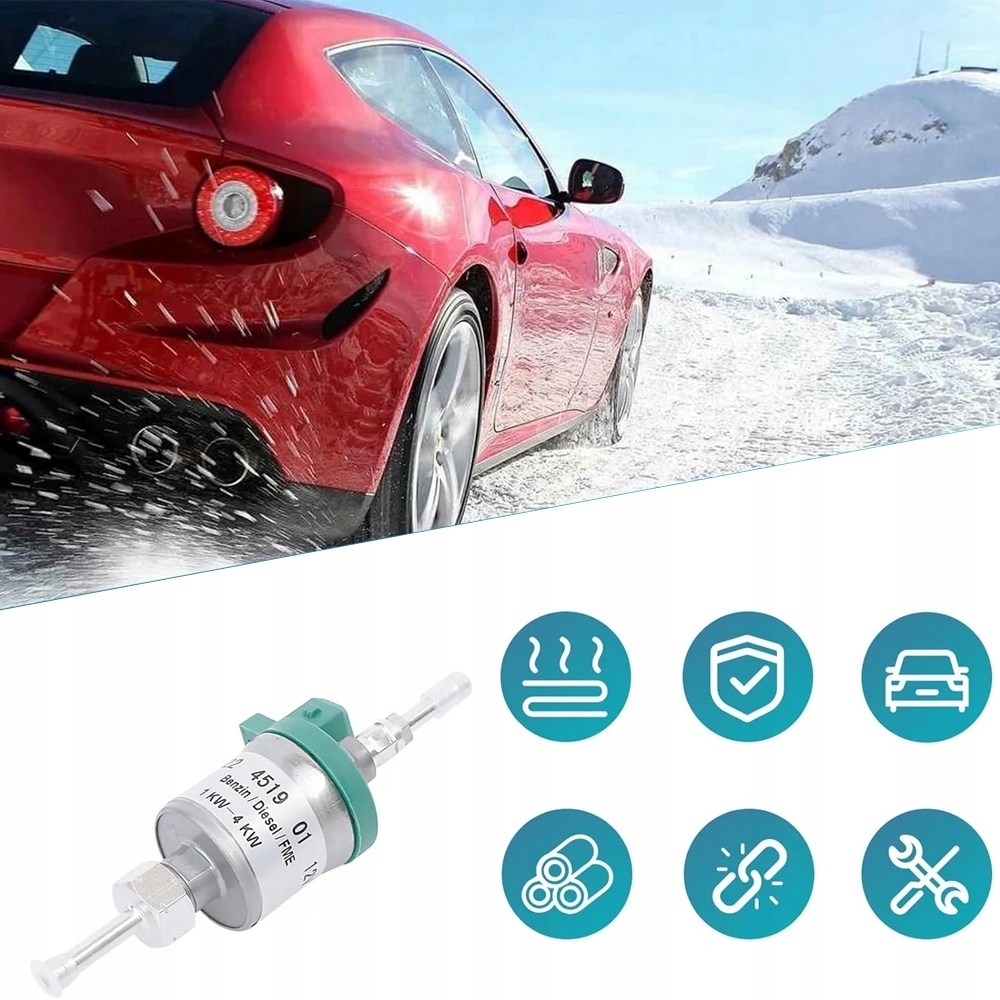 Насос до обігрівача 1-5kw 12v, міцний металева, демонтаж до чищення Недорого