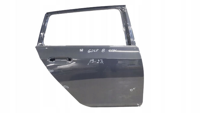 фото №1, Vw golf 8 com 2019-2023 дверь правое задняя