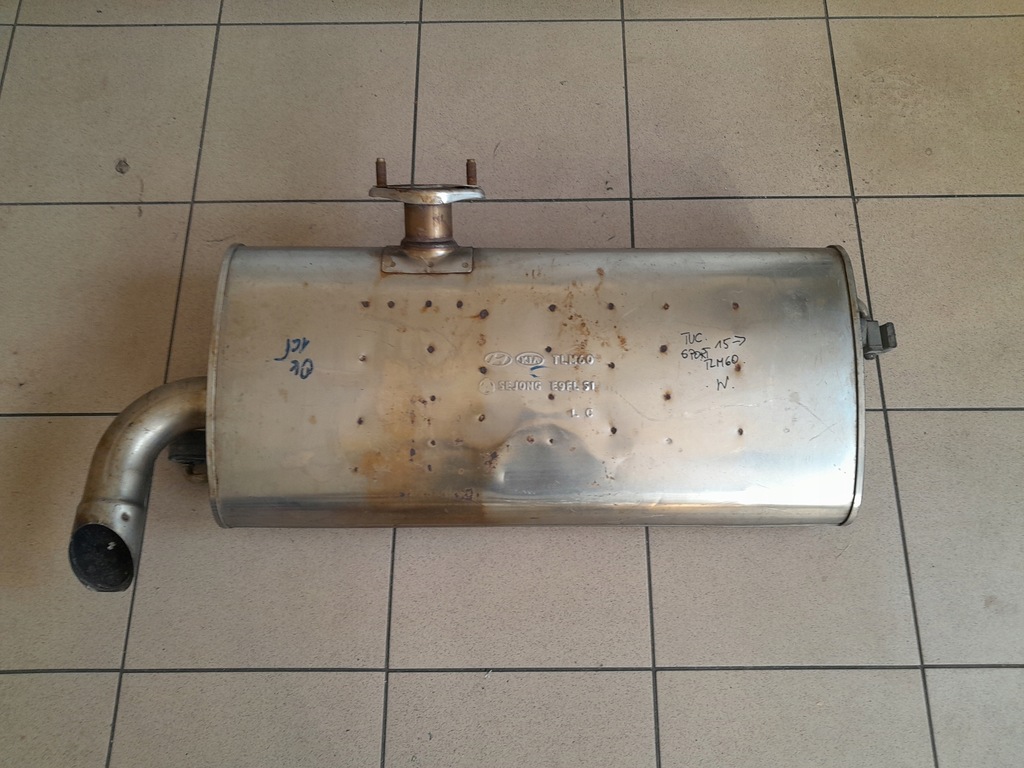 фото №1, Hyundai tucson ii sportage iv 1.6gdi 2015- гасник кінцевий вихлоп