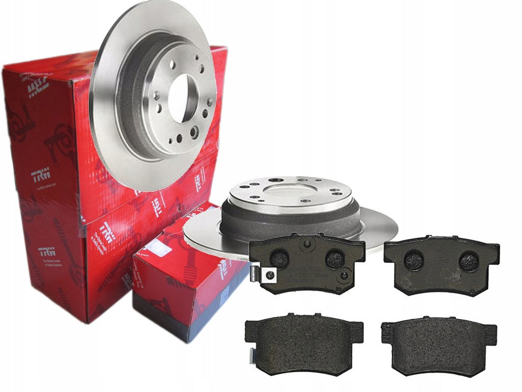 фото №1, Тормозные диски тормозные колодки trw задняя honda legend ii iii 282mm