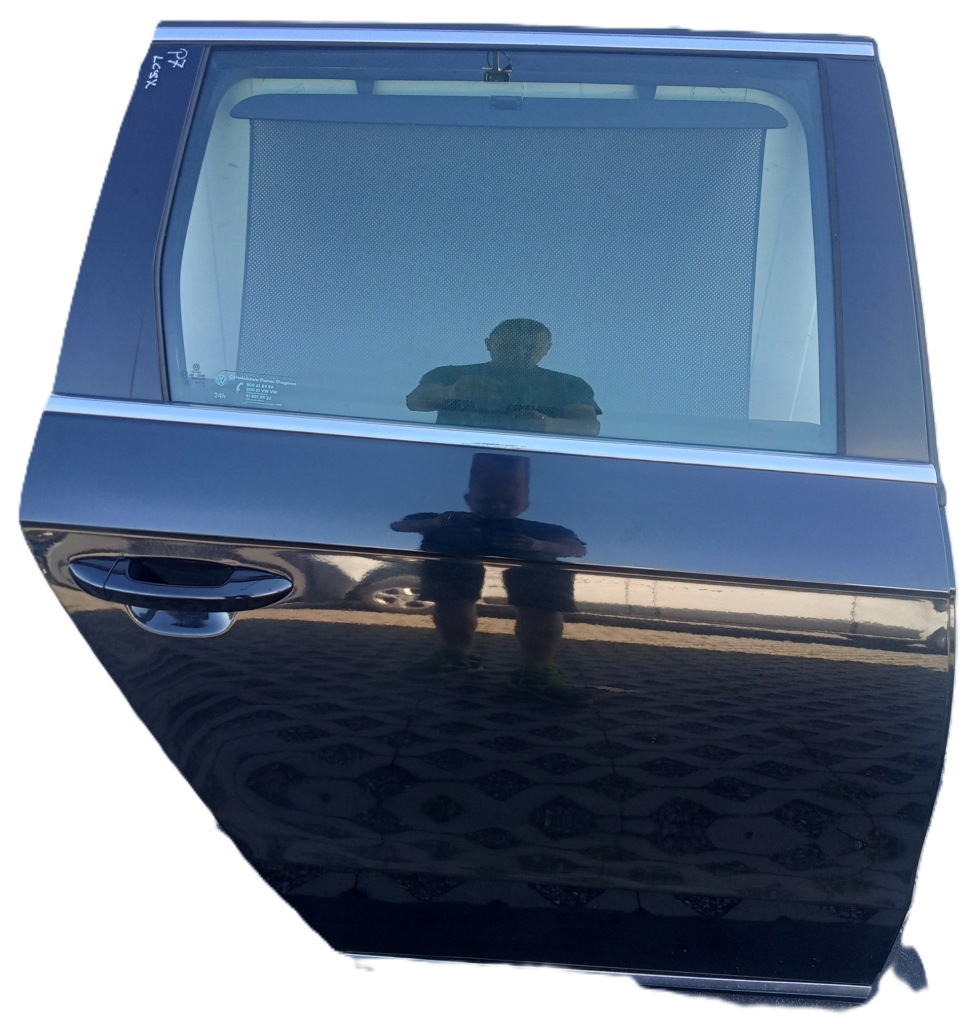 фото №1, Дверь правый задняя чёрные vw passat b7 kombi lc9x