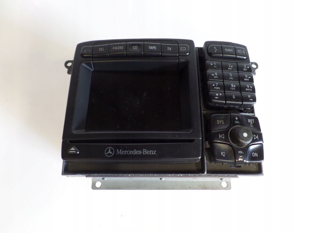 фото №1, Mercedes s-klasa w220 радио cd навигация