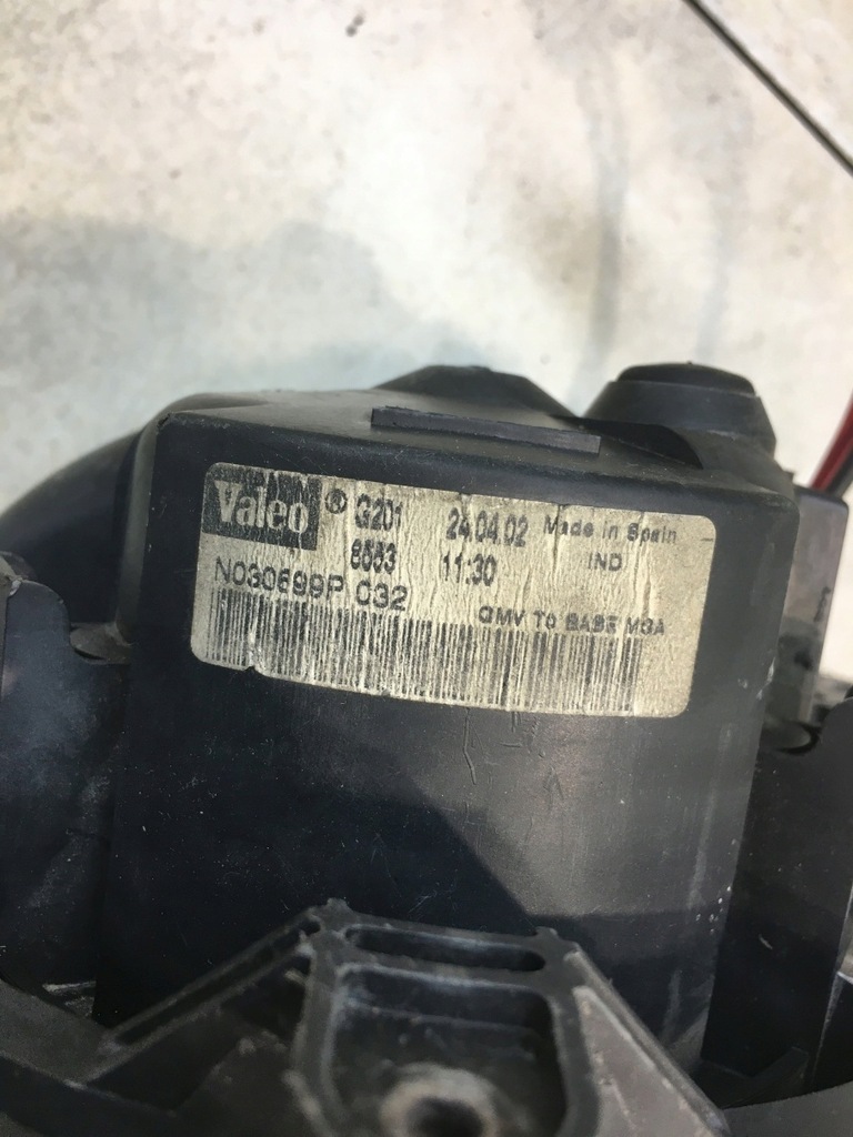 фото №8, Вентилятор воздуходувка mercedes vito w638 651586k 0306999p