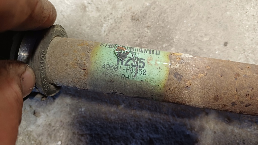 фото №4, Kia stonic 1.4 b привідний вал права механічна коробка передач 49501-h8350