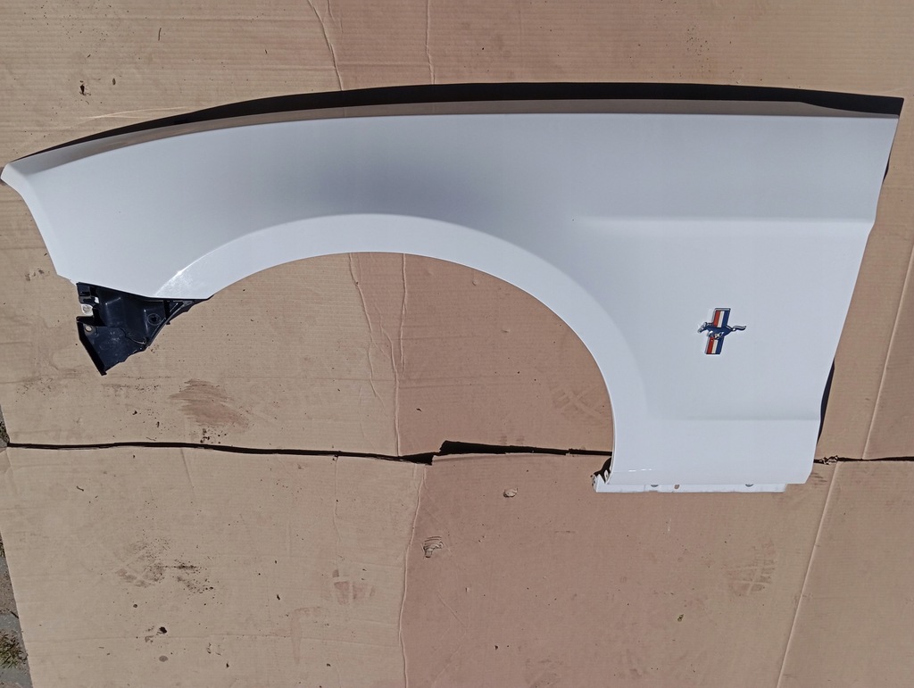 фото №13, Ford mustang v lift 13- 14 крыло перед левый правый белый w цвет yz передний