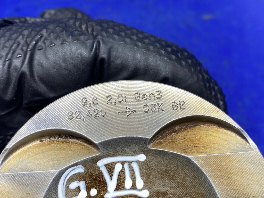 фото №9, Поршень поршень vw golf vii audi a3 s3 2.0 tsi 82.420 06k bb