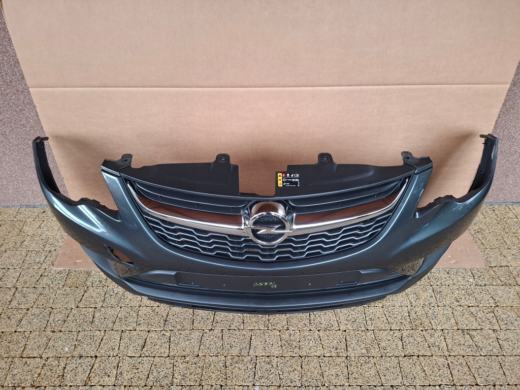 фото №2, Бампер решётка радиатора решётка радиатора хром opel karl rocks