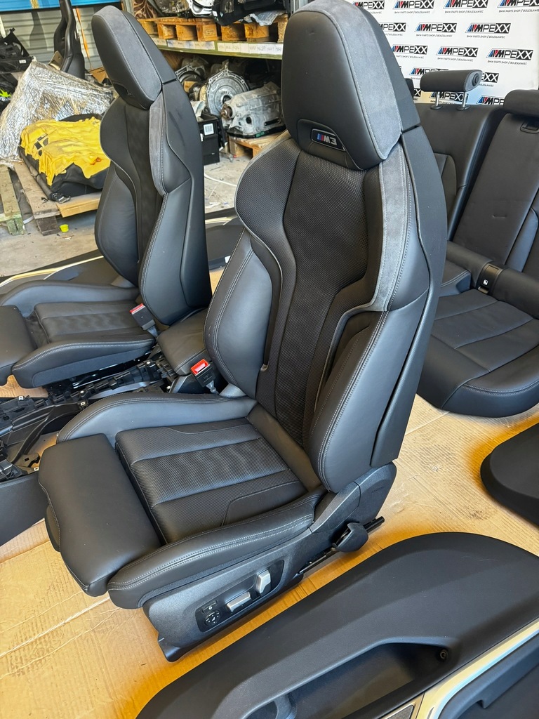 фото №7, Bmw 3 m3 g80 сиденья салон m полный сиденья обивка подогрев europa