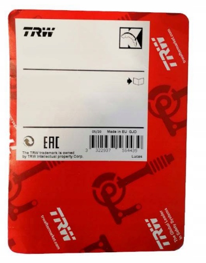 фото №1, Zest. mont гальмівних колодок ham kia carens ii 1.6-2.0 02