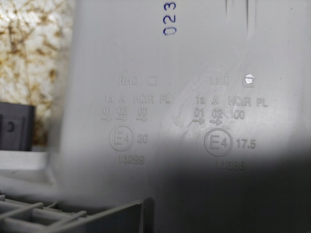 фото №9, Kia rio i 00-03 лампа левая перед europa nowa