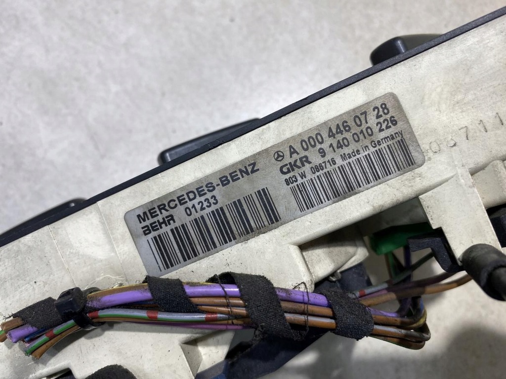 фото №5, Панель обдув mercedes atego 1017 a0004460728