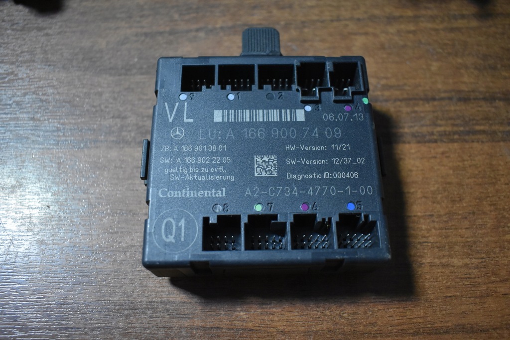 фото №1, Idealny модуль двері mercedes w166 1