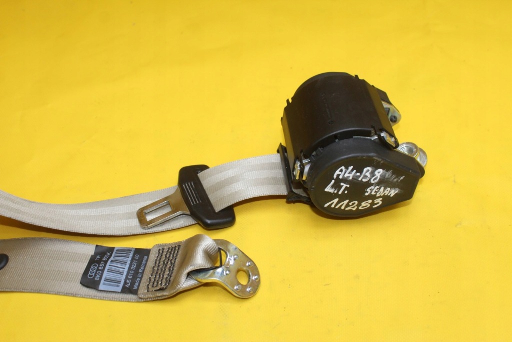 фото №3, Pas безпеки лівий задня audi a4 b8