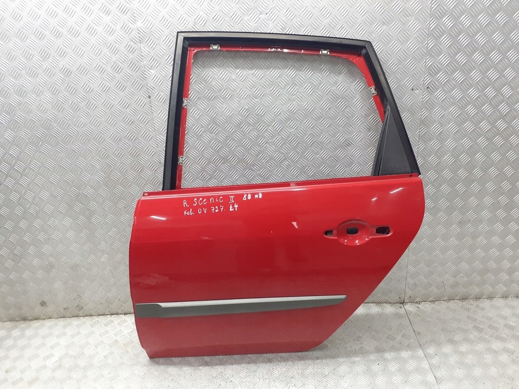 фото №1, Дверь левый задняя renault scenic ii ov727