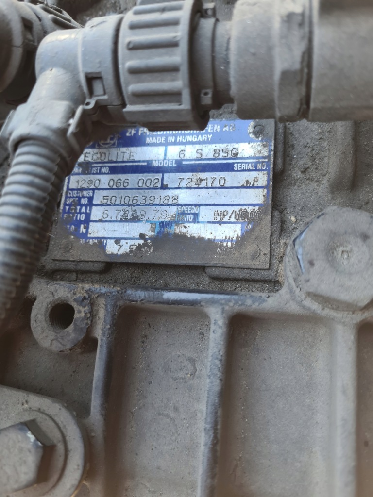 фото №2, Коробка передач передач механическая коробка передач ecolite 6s850 renault midlum dxi volvo fl