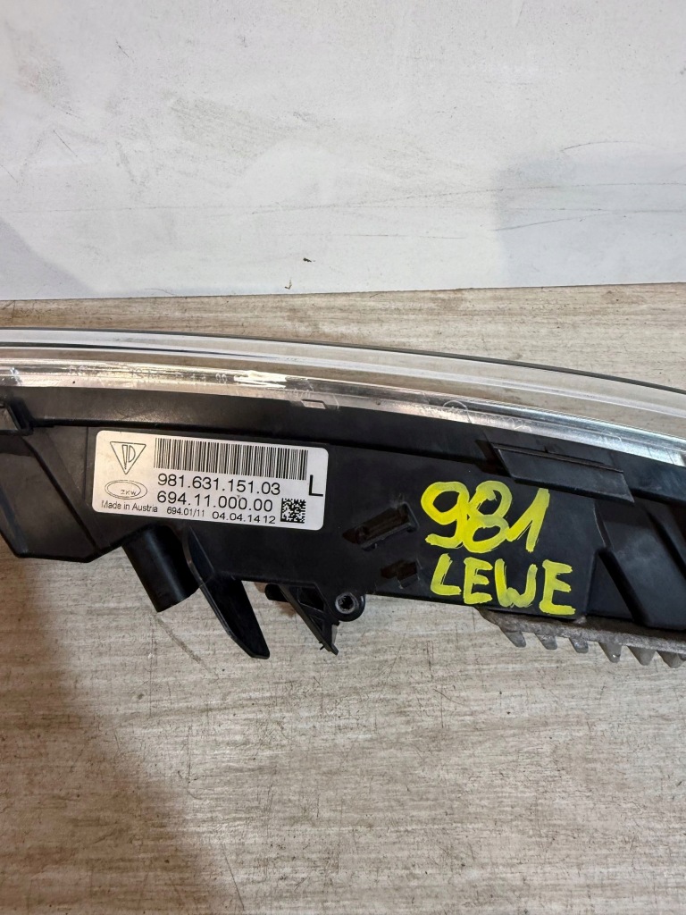 Porsche boxster 981 левая фара led к движение dziennej Недорого