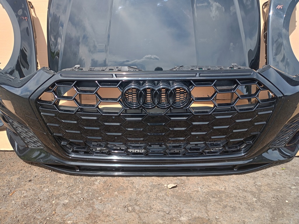 фото №5, Капот бампер лампи крила радіатор pas перед audi a5 8w6 lift s-line