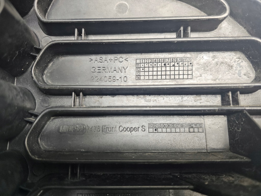 фото №13, Решітка бампера середня решітка радіатора mini cooper r60 r61 countryman s 2010-16