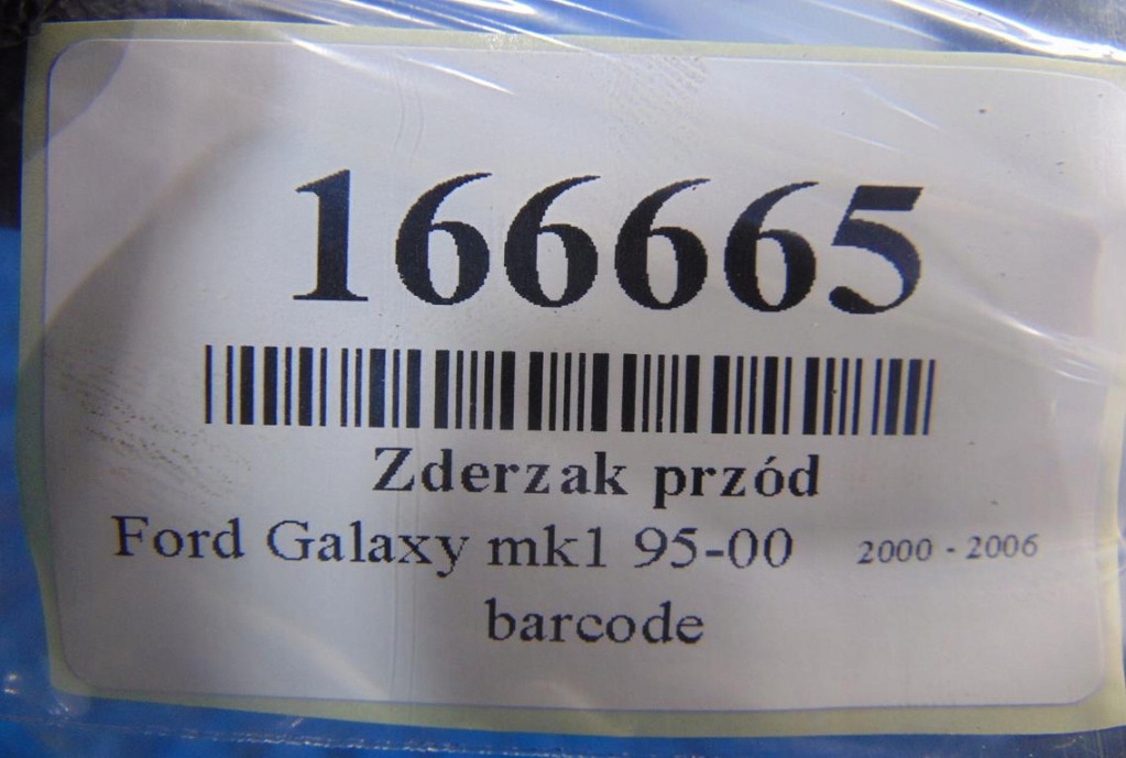 фото №10, Ford galaxy mk2 бампер перед