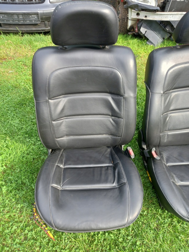 фото №8, Opel omega b sedan шкіряний салон сидіння l + p електричний заднє сидіння обшивки