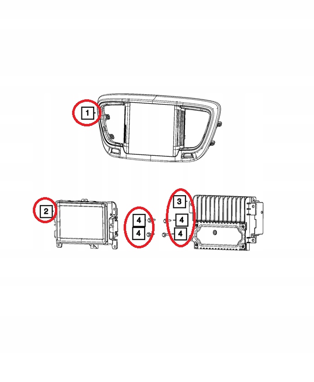 фото №4, Chrysler pacifica радио монитор дисплей 18-20