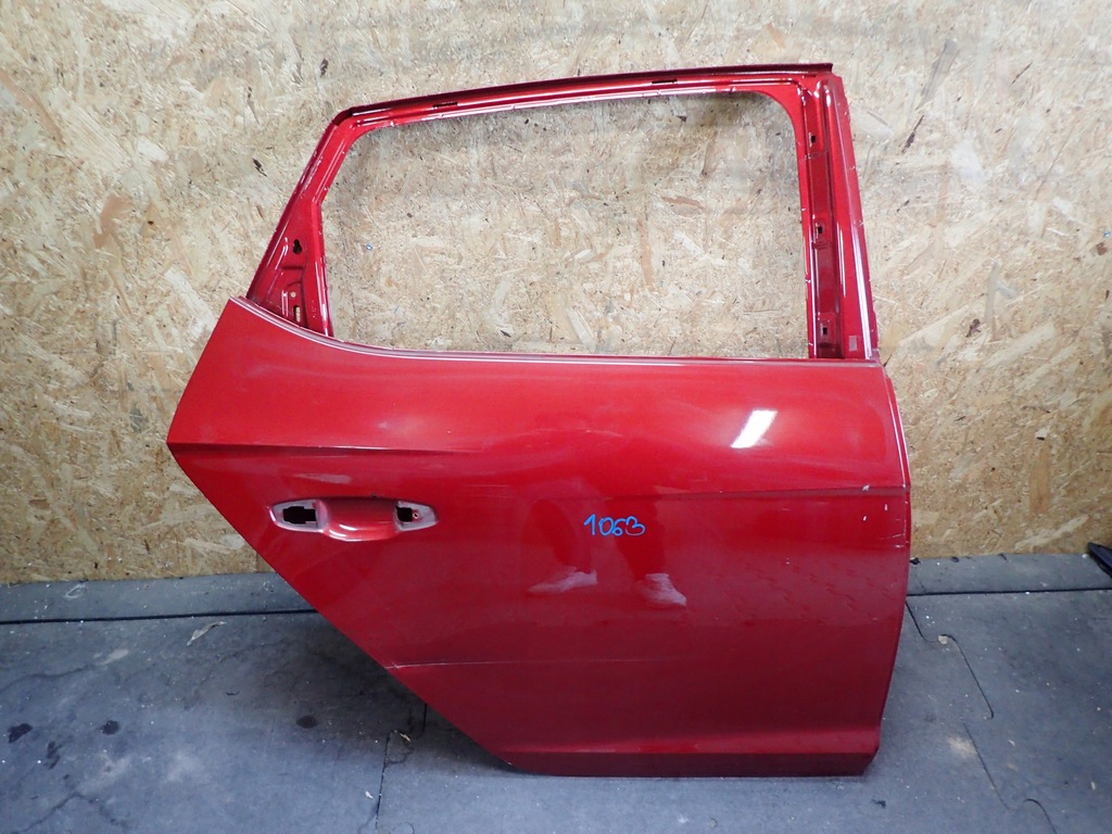 фото №1, Дверь задняя правое seat leon iii 3 hb