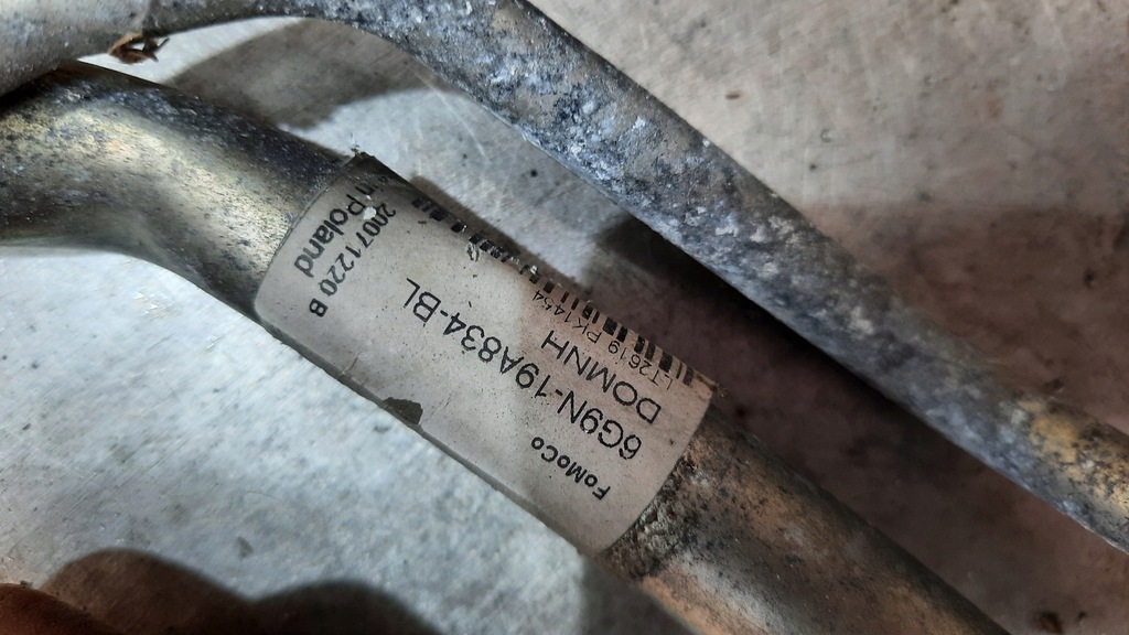 фото №4, Шланг кондиционера 6g9n-19a834-bl volvo xc70 ii