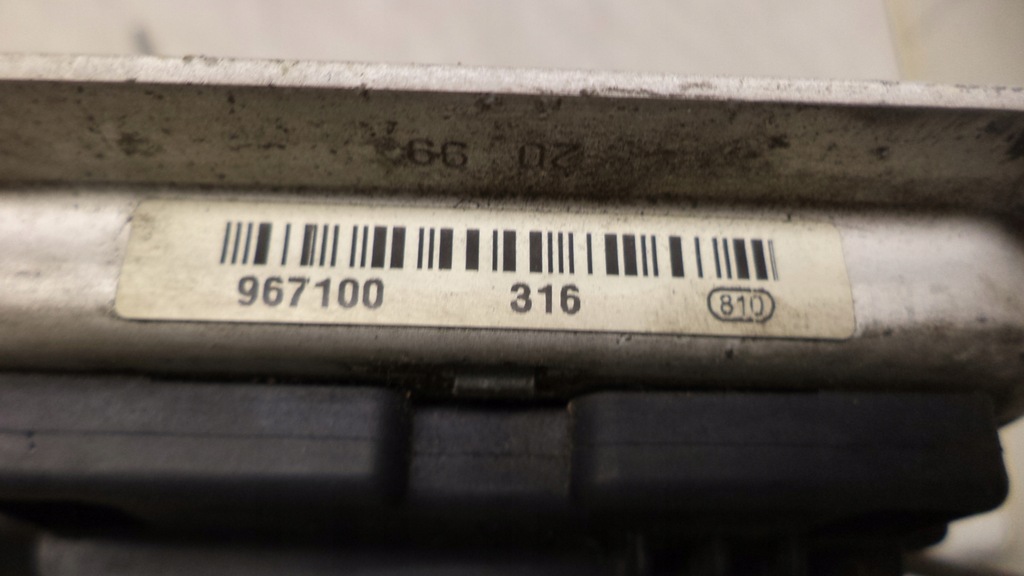 фото №7, Бортовой компьютер двигателя alfa romeo 156 1.6 0261206316