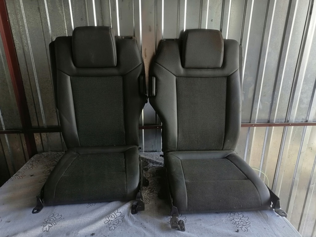 фото №1, Opel zafira b левый сиденье заднее сиденье задняя кожа