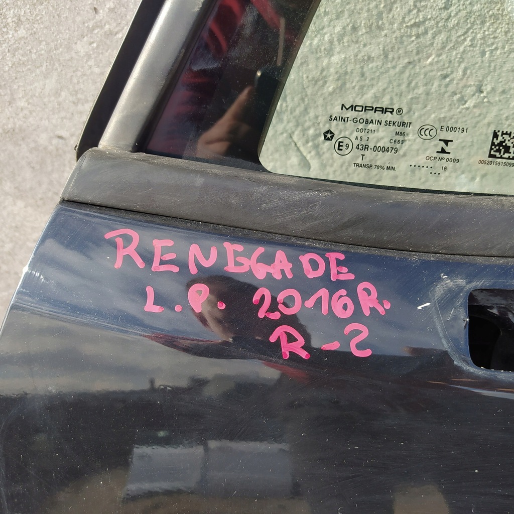 фото №4, Дверь левый перед передние jeep renegade 2016