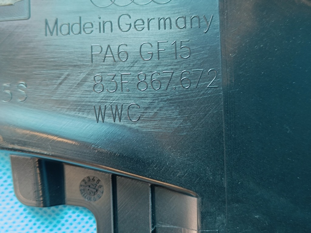 фото №7, Audi q3 f3 sportback 2024 r захист прокладка двері правий задня 83f867672