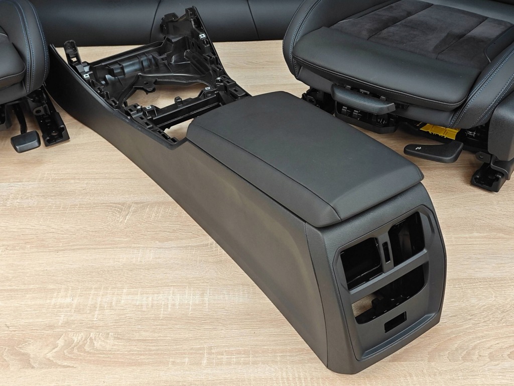 фото №11, Сидіння з підігрівом заднє сидіння шкіра alcantara bmw 4 g26 i4 g24 ambiente 34km eu