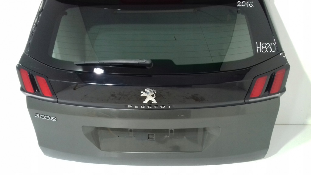 фото №6, Задня кришка багажника peugeot 3008 ii rok 2016