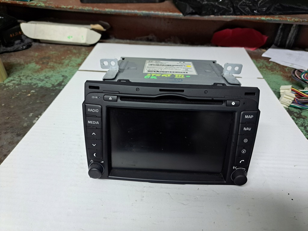 фото №1, Kia sportage iii радио 96560-3u700wk